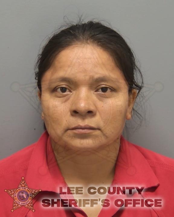 Booking photo of Claudia Lux Ambrocio De Pere