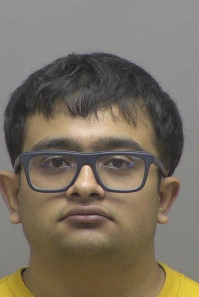 Booking photo of Dhruv Desai