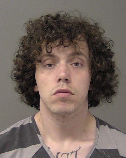 Booking photo of Logan Lentz