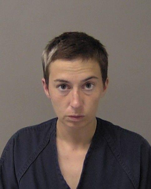 Booking photo of Megan Barton