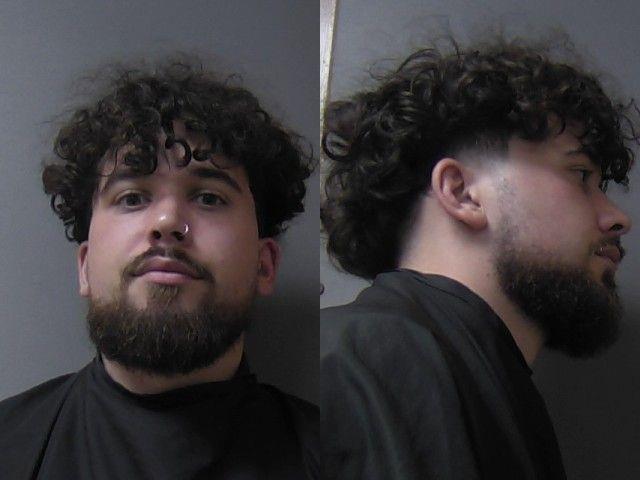 Booking photo of Justin Baker