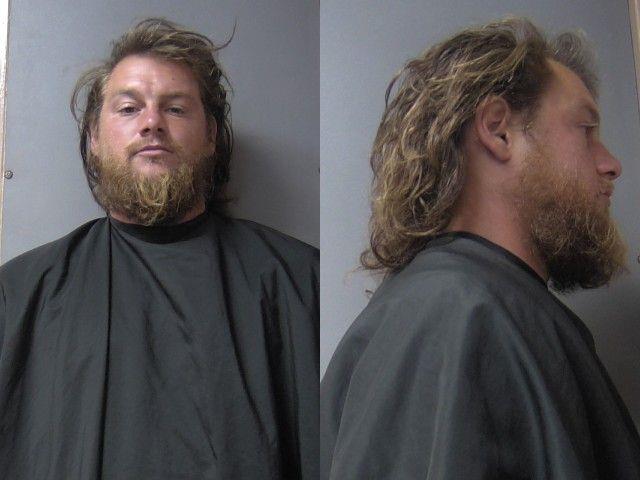 Booking photo of Justin Fraley