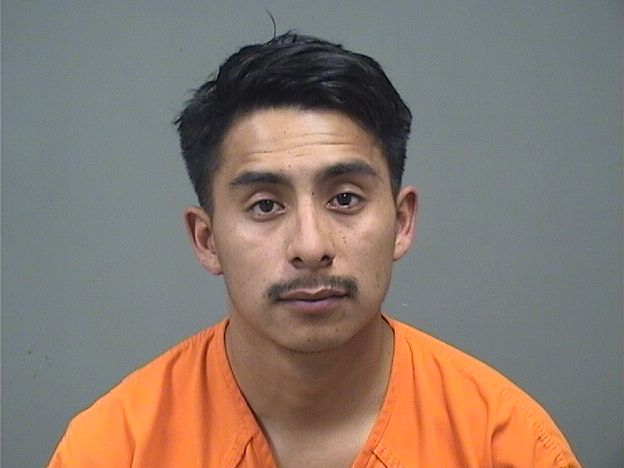 Booking photo of Christian Mendoza Mejia