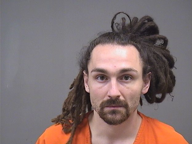 Booking photo of Dustin Shamp