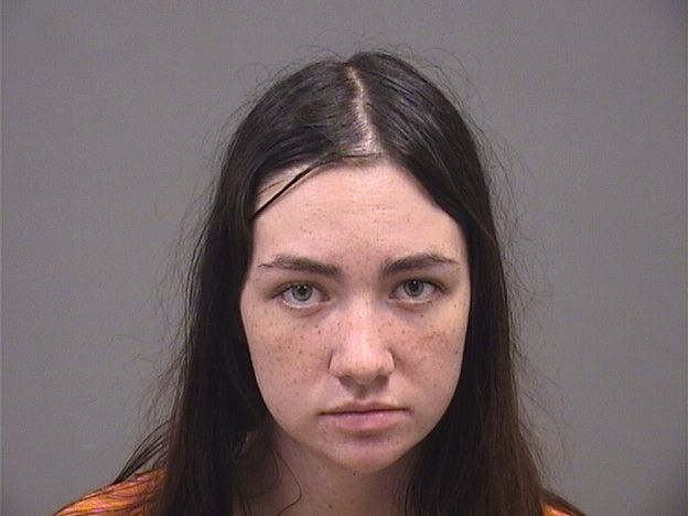 Booking photo of Nicole Frisbie
