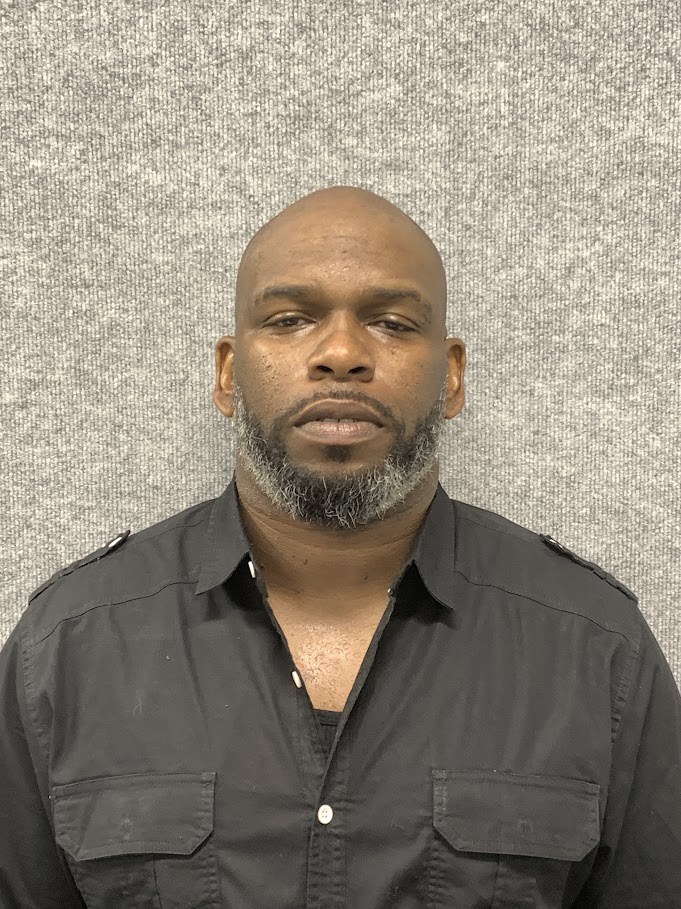 Booking photo of Aaron Powell