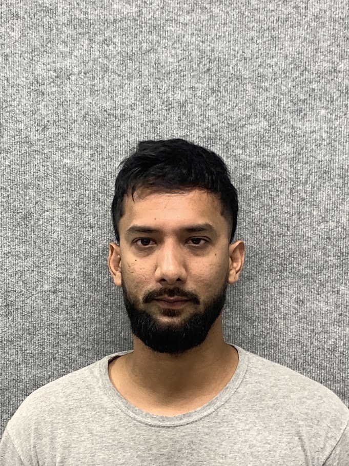 Booking photo of Sammad Ahmed