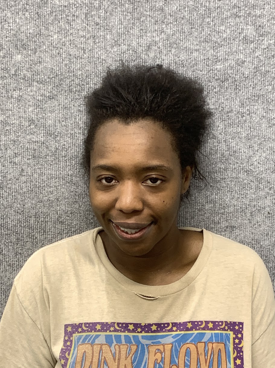 Booking photo of Felicia Harris