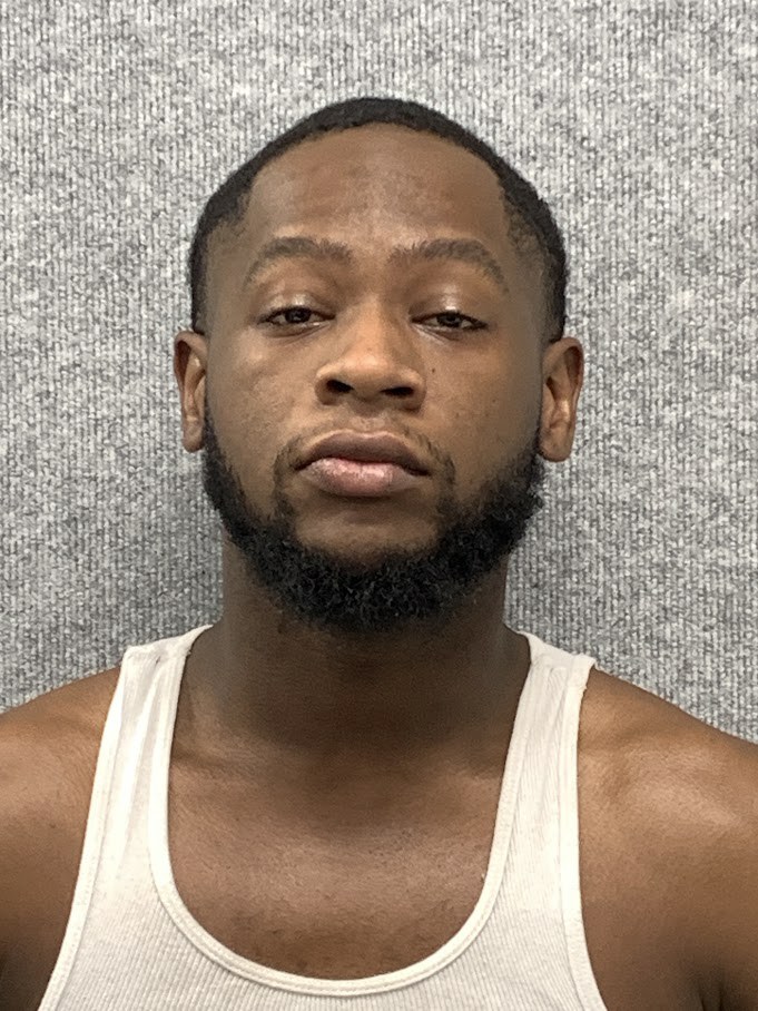 Booking photo of Demetrius Baker