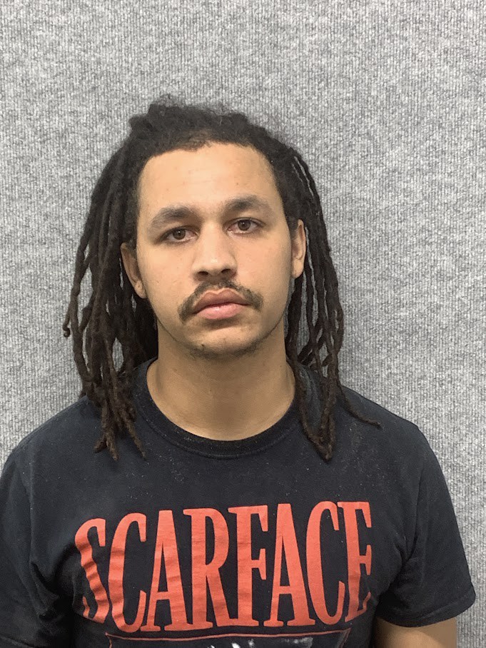 Booking photo of Jeremiah Harris