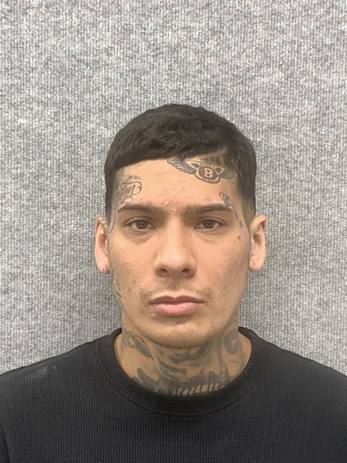 Booking photo of Adrain Ipina