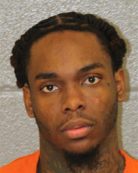 Booking photo of Zaire Crutchfield