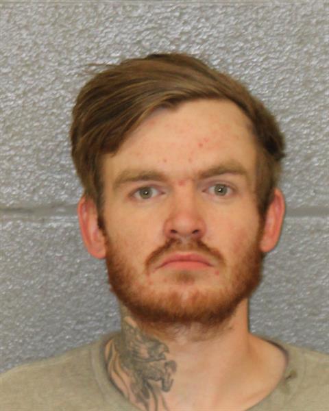 Booking photo of Parker Hillard