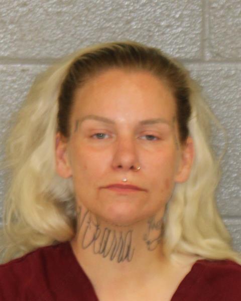Booking photo of Courtney Mccaffery