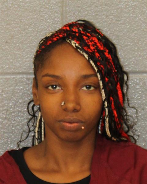 Booking photo of Janikie Ervin-lennon