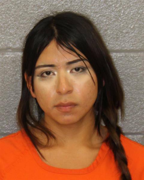 Booking photo of Jayleen Vidales