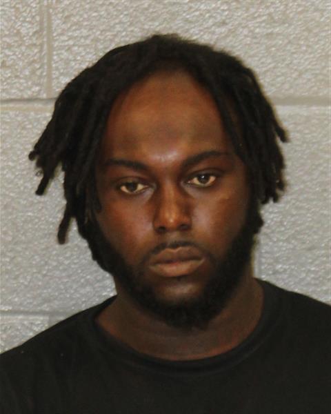 Booking photo of Malik Carter