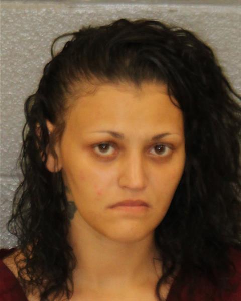 Booking photo of Tia Oxendine