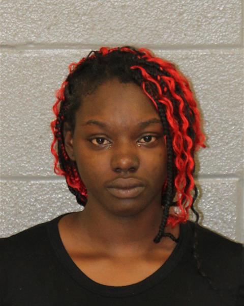 Booking photo of Makiya Brice