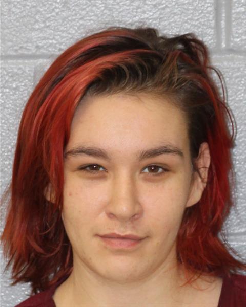 Booking photo of Miranda Frank