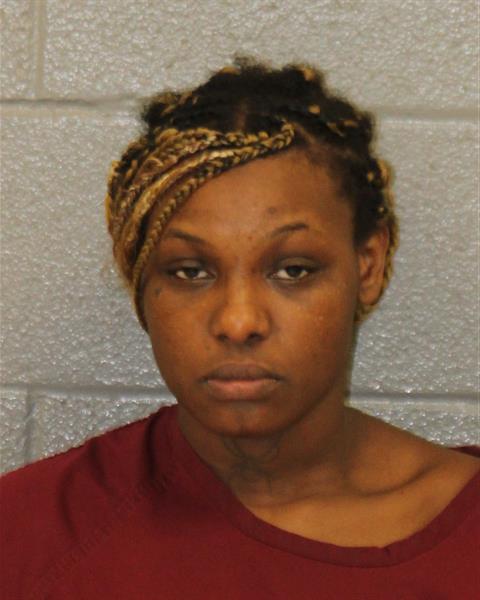 Booking photo of Aniyah Holloway