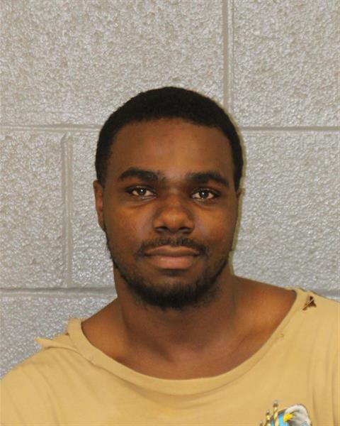 Booking photo of Christion Hines