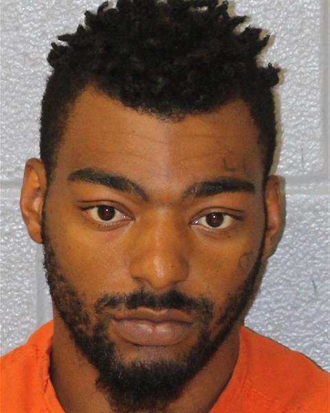 Booking photo of Malik Walker
