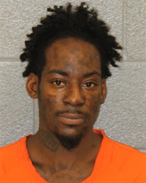 Booking photo of Melik Gaines