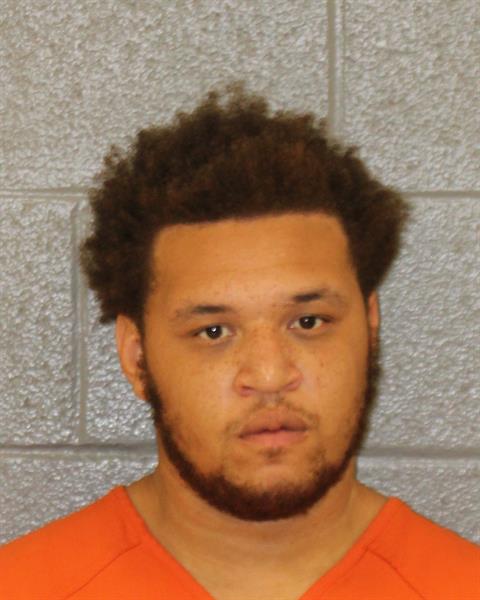 Booking photo of Jaylen Hall