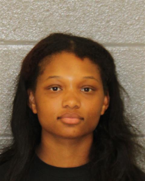 Booking photo of Nevaehly Alexander