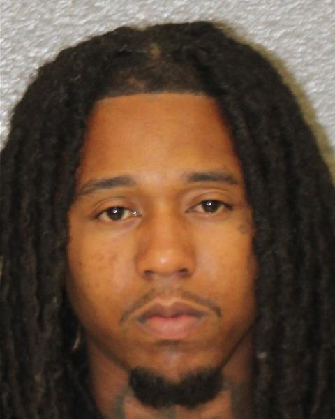 Mickal Huntley booking photo
