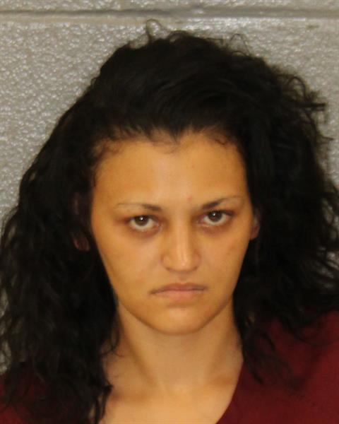 Booking photo of Tia Oxendine
