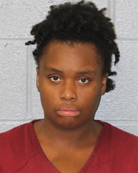 Booking photo of Shardai Wiggins
