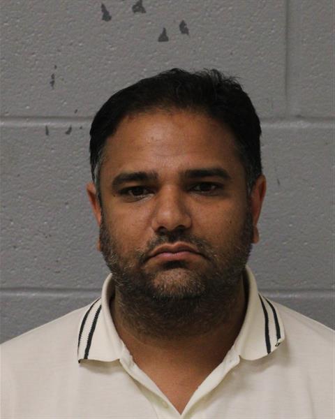 Booking photo of Raza Ali
