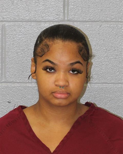 Booking photo of Shamariya Sanders