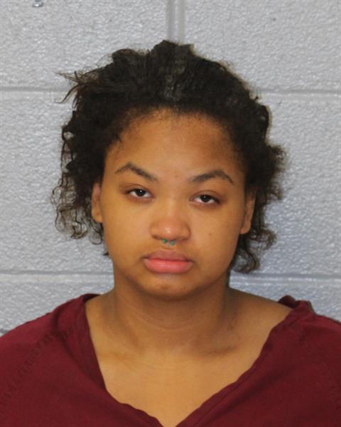 Shamariya Sanders booking photo