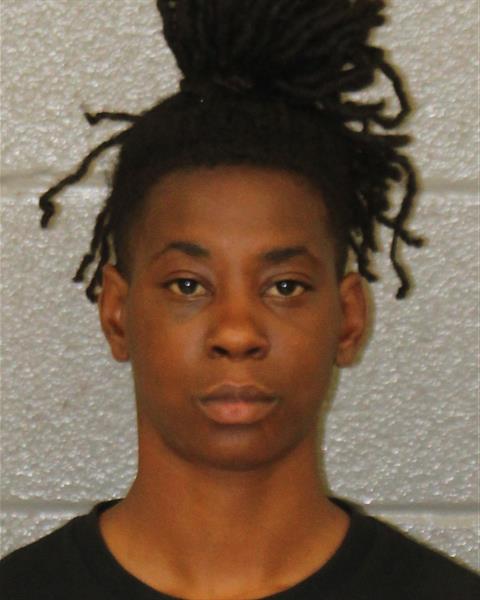 Jada Brown booking photo