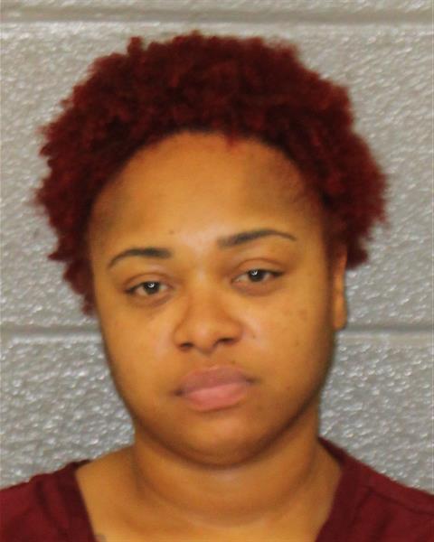 Keannie Nicholson booking photo