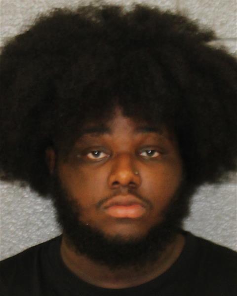 Kamari Luckey booking photo