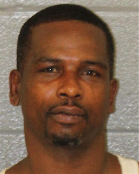 Booking photo of Sherman Hill