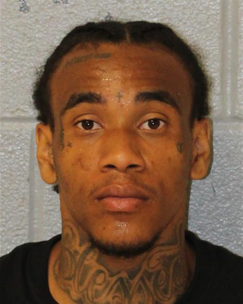 Booking photo of Corey Lampkin
