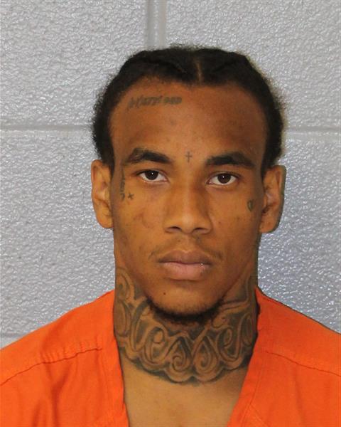 Booking photo of Corey Lampkin