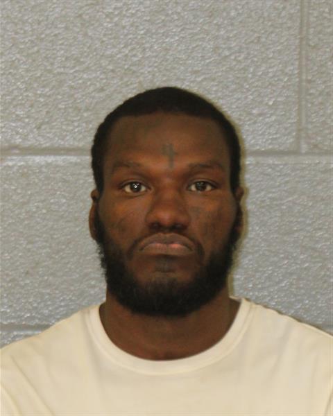 Booking photo of Brandon Hampton