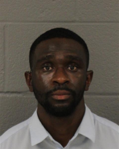 Booking photo of Olashile Aluko