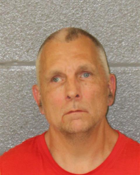 Booking photo of Andrew Bruce