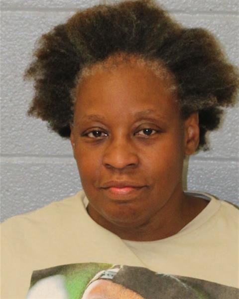 Booking photo of Adrienne Mayfield