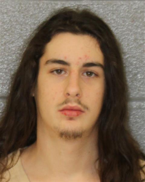 Booking photo of Brandon Breault-rockhill