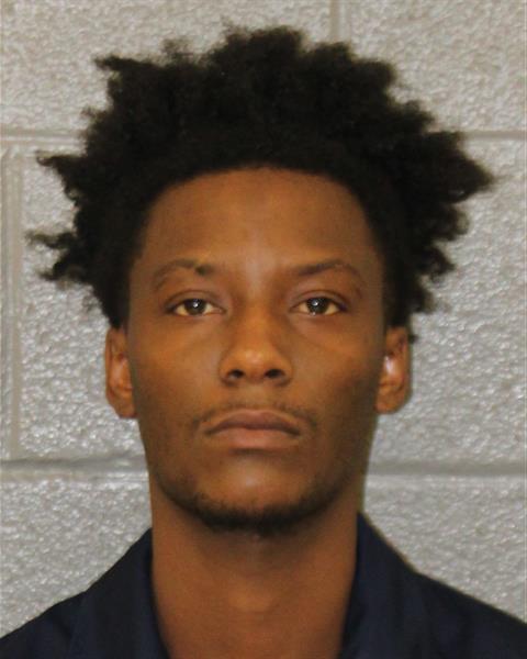 Booking photo of Malik Johnson
