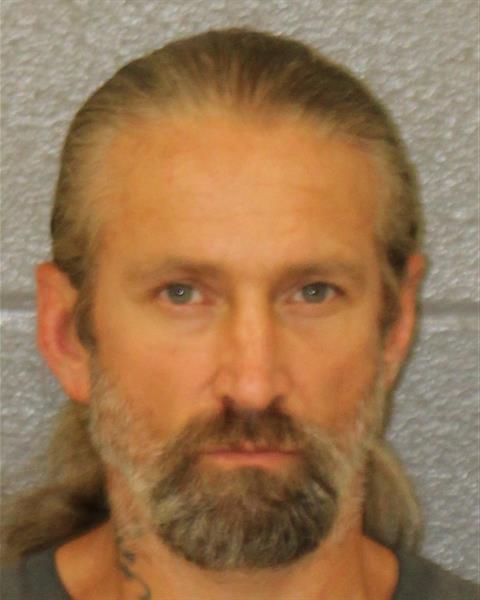 Booking photo of Brandon Harrington