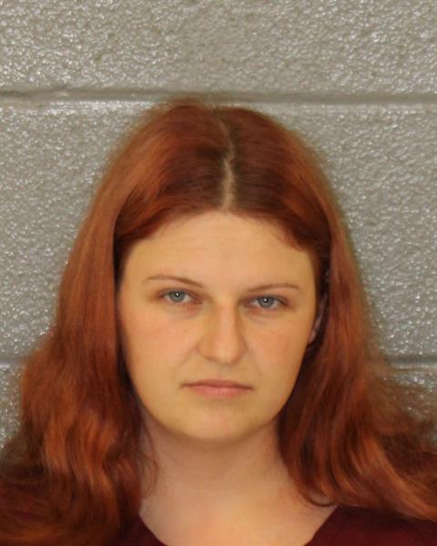 Booking photo of Carrie Burwell